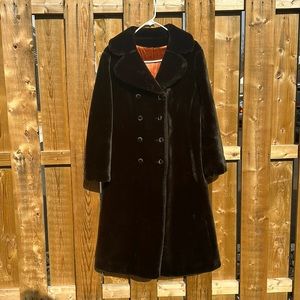 Faux Fur Coat -Used